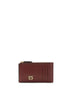 PINKO Bordeaux Calf Leather Bos Taurus Wallet