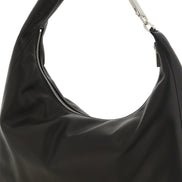 Rick Owens Μαύρη Τσάντα Ώμου από Δέρμα Μόσχου