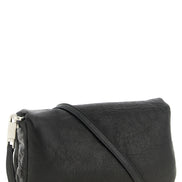 Rick Owens Black Lamb Leather Clutch Bag