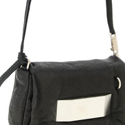 Rick Owens Black Lamb Leather Clutch Bag