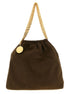 Stella McCartney Brown Polyester Shoulder Bag