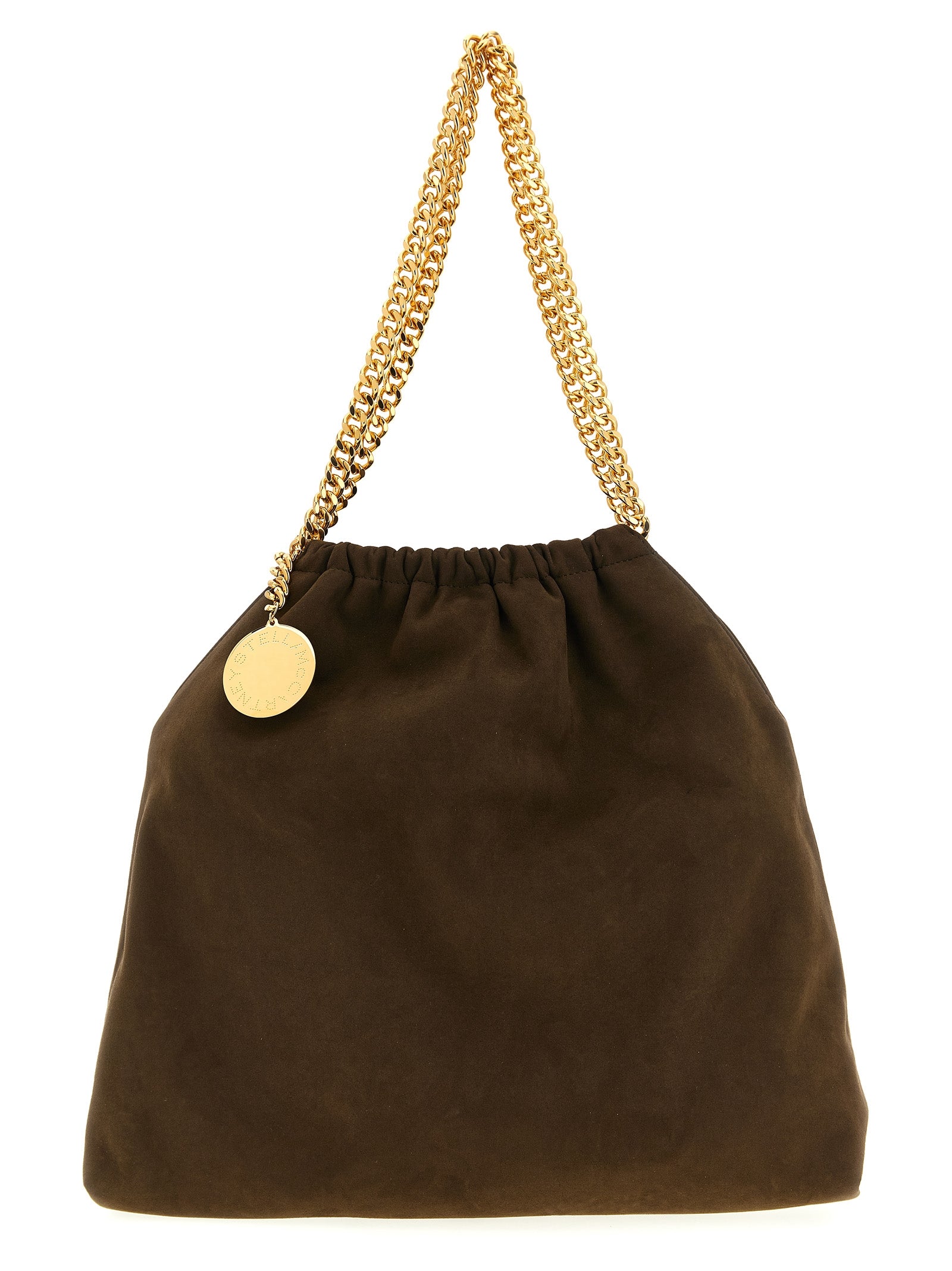 Stella McCartney Brown Polyester Shoulder Bag