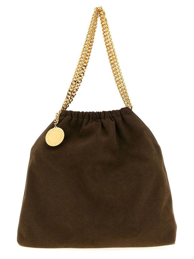 Stella McCartney Brown Polyester Shoulder Bag