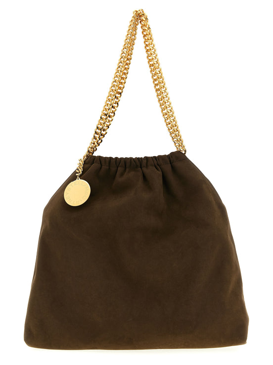 Stella McCartney Brown Polyester Shoulder Bag
