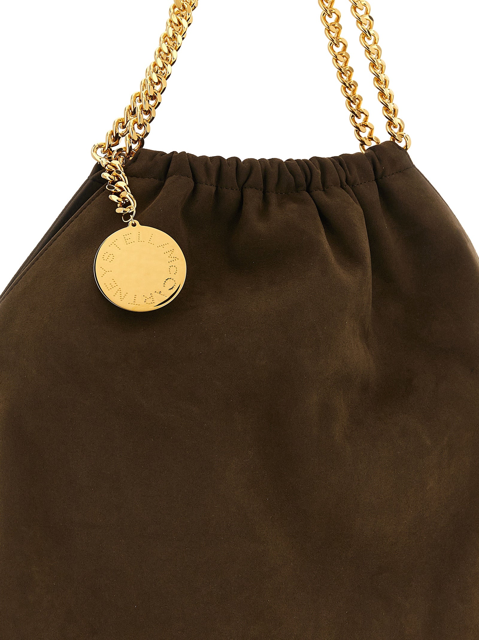 Stella McCartney Brown Polyester Shoulder Bag