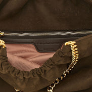 Stella McCartney Brown Polyester Shoulder Bag