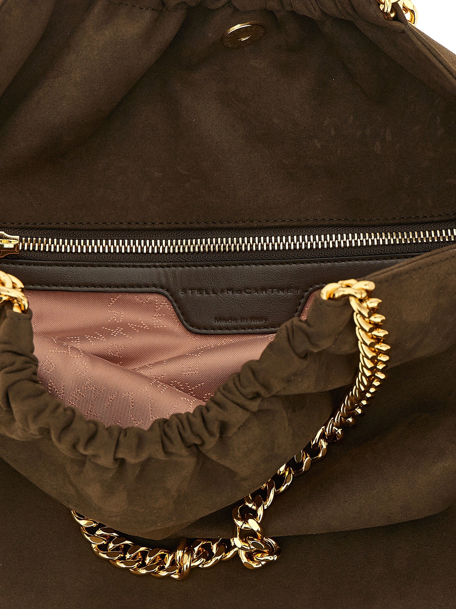 Stella McCartney Brown Polyester Shoulder Bag