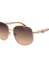 Γυαλιά ηλίου Marciano by Guess από ροζ χρυσό μέταλλο