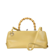 Jil Sander Yellow Leather Crossbody Bag
