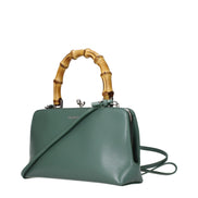 Jil Sander Green Leather Shoulder Bag