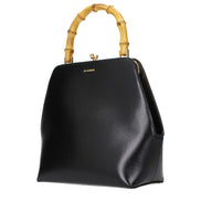 Jil Sander Black Leather Shoulder Bag