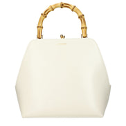 Jil Sander Beige Leather Shoulder Bag