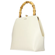 Jil Sander Beige Leather Shoulder Bag