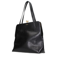 Jil Sander Black Leather Shoulder Bag