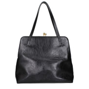 Jil Sander Black Leather Shoulder Bag