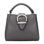 Jimmy Choo Gray Leather Handbag