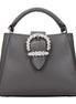 Jimmy Choo Gray Leather Handbag