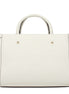 Jimmy Choo Avenue Μικρή Λευκή Δερμάτινη Τσάντα Tote