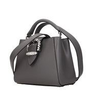 Jimmy Choo Gray Leather Handbag