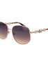 Γυαλιά ηλίου Marciano by Guess από ροζ χρυσό μέταλλο