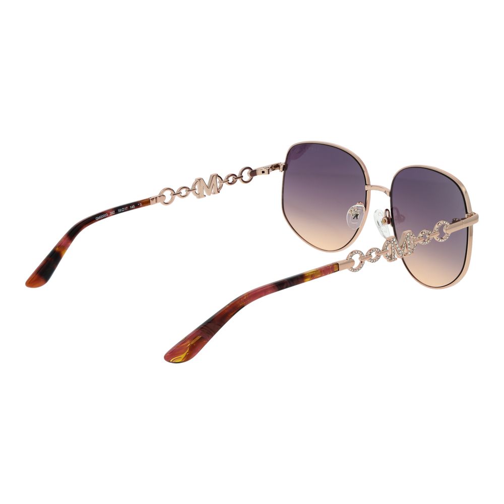 Γυαλιά ηλίου Marciano by Guess από ροζ χρυσό μέταλλο