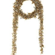 Dries Van Noten Gold Marabou Necklace