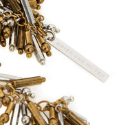 Dries Van Noten Gold Marabou Necklace