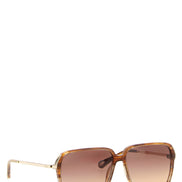 Chloé Brown Acetate Sunglasses
