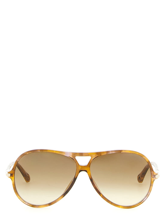 Chloé Bicolor Acetate Sunglasses