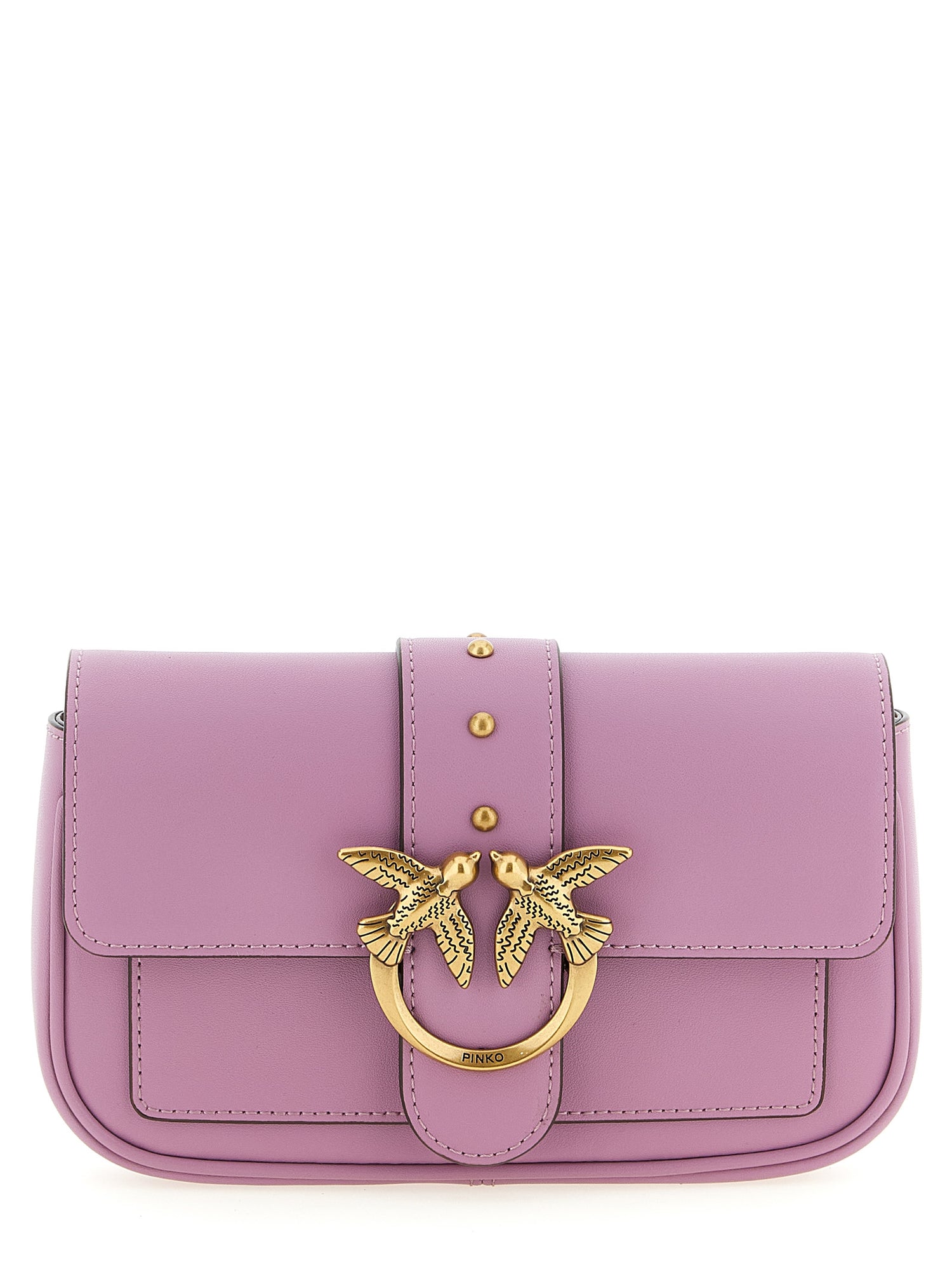 PINKO Multicolor Lambskin Crossbody Bag