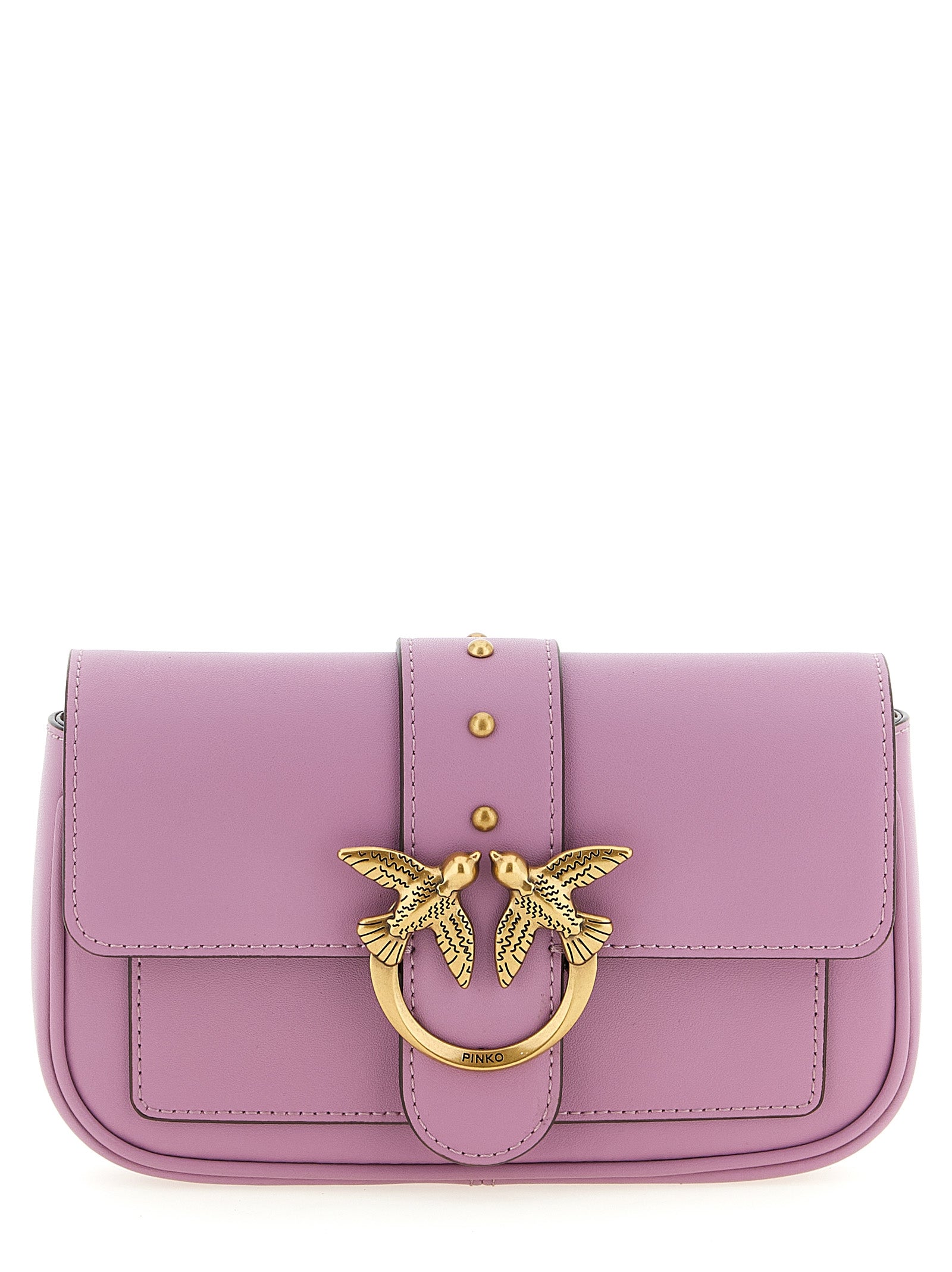 PINKO Multicolor Lambskin Crossbody Bag