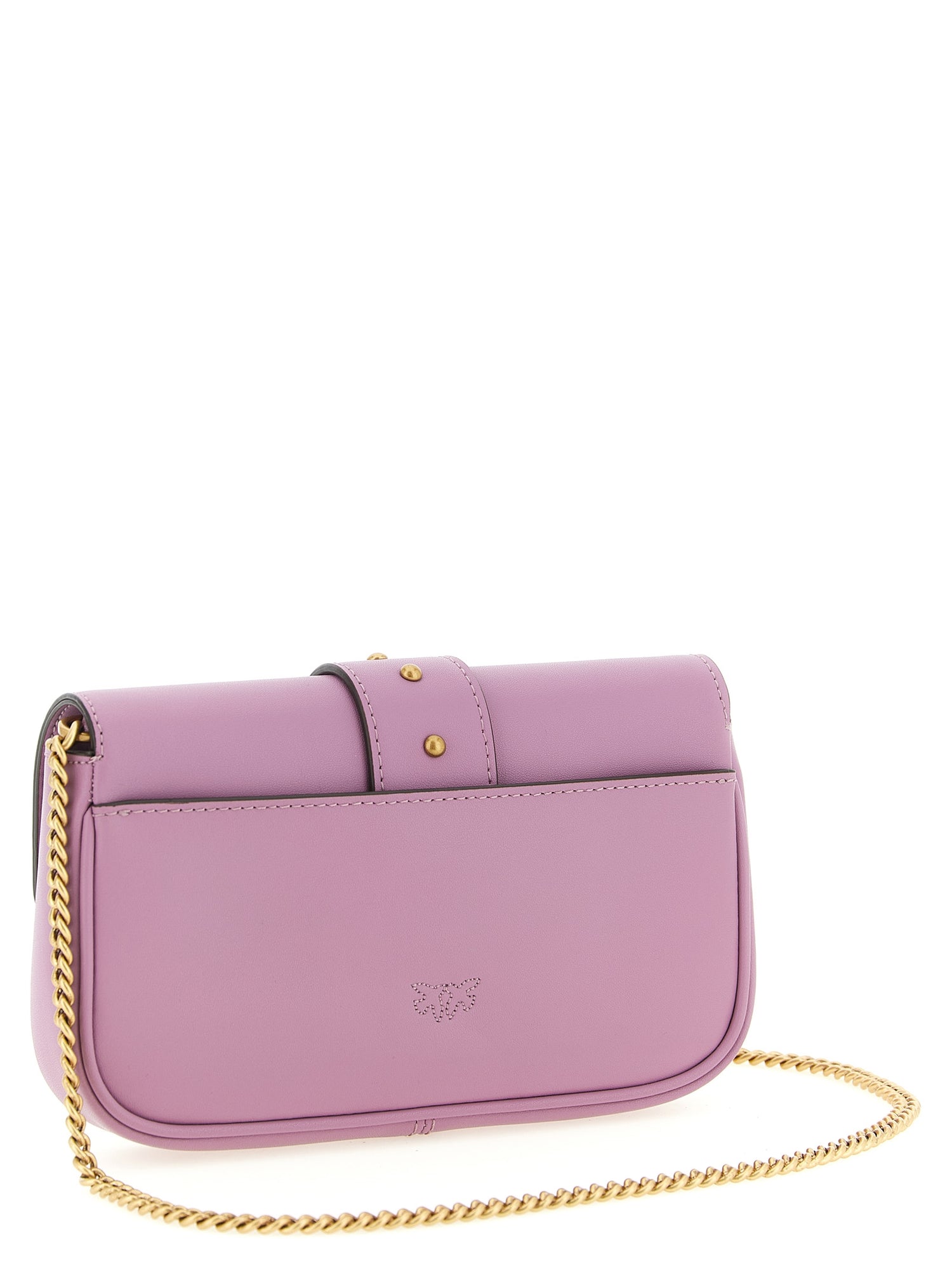 PINKO Multicolor Lambskin Crossbody Bag
