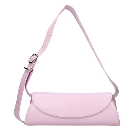 Jil Sander Pink Leather Crossbody Bag