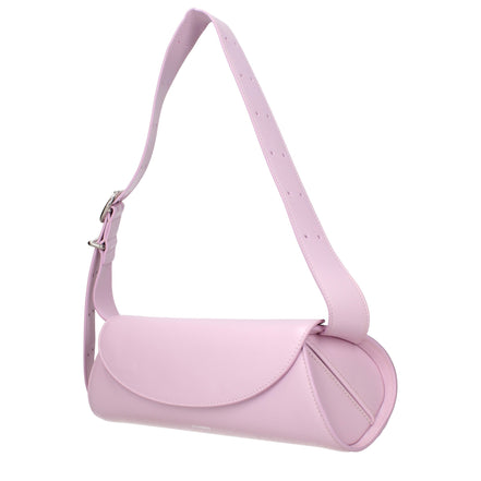 Jil Sander Pink Leather Crossbody Bag