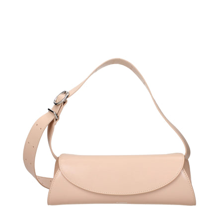Jil Sander Pink Leather Crossbody Bag