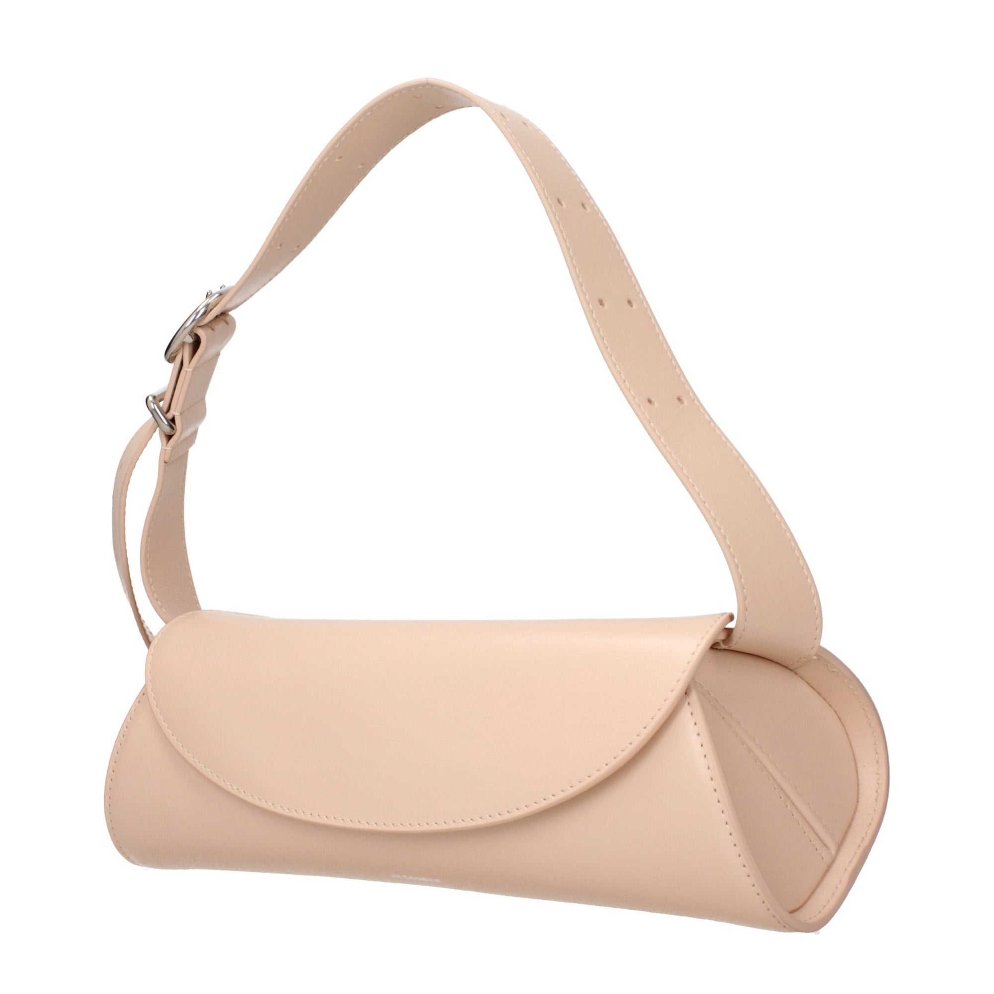 Jil Sander Pink Leather Crossbody Bag