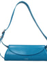 Jil Sander Blue Leather Crossbody Bag