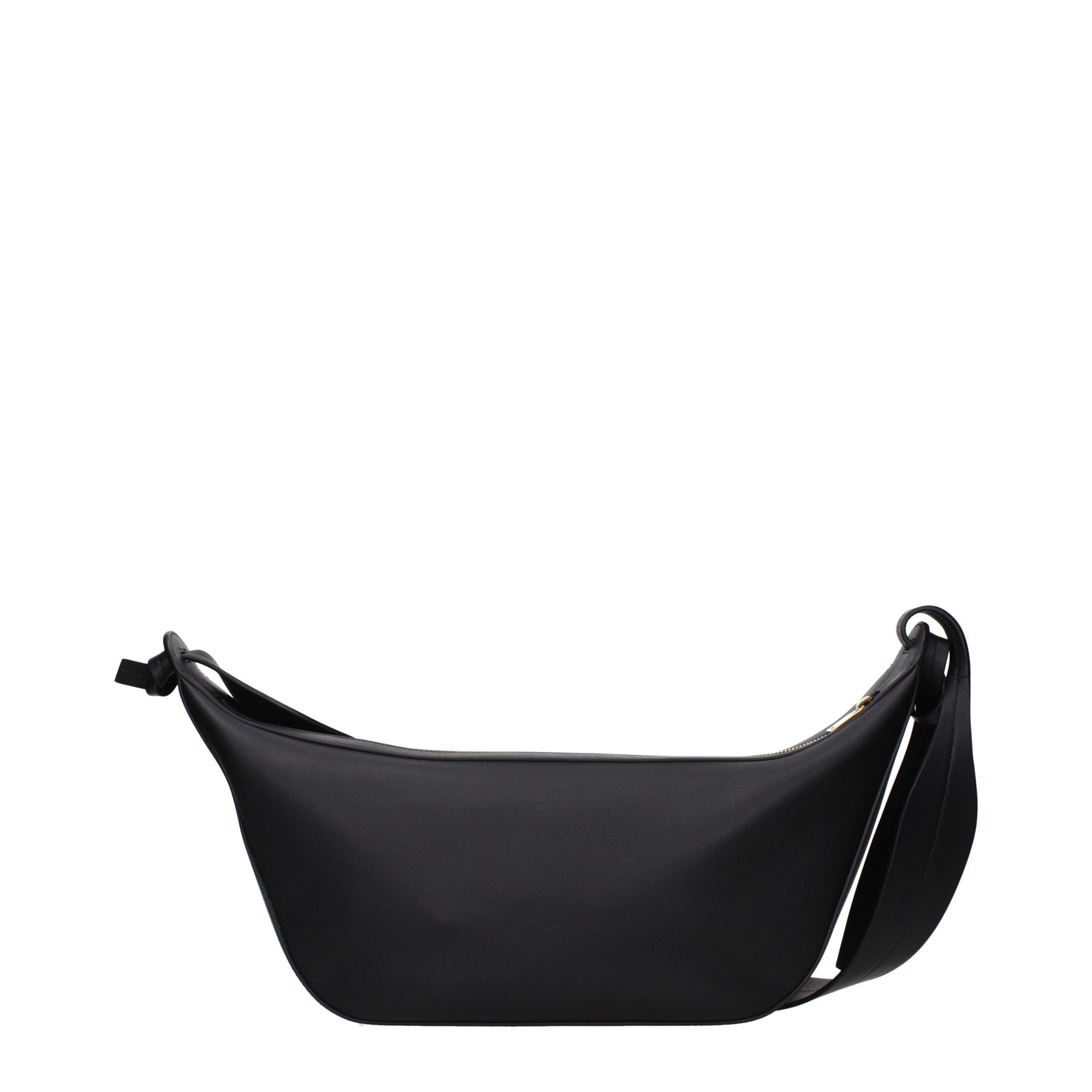 Jil Sander Black Leather Shoulder Bag