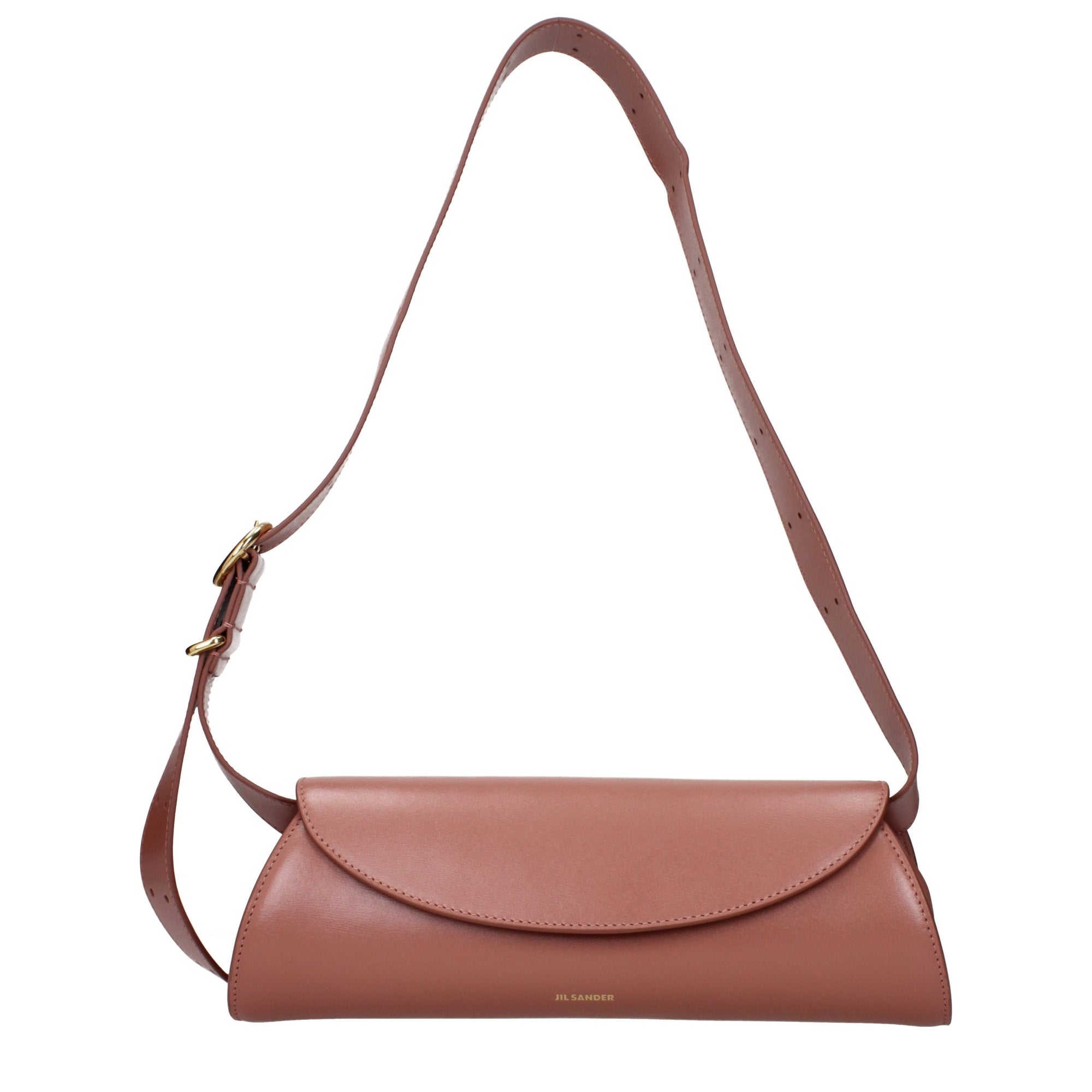 Jil Sander Pink Leather Crossbody Bag