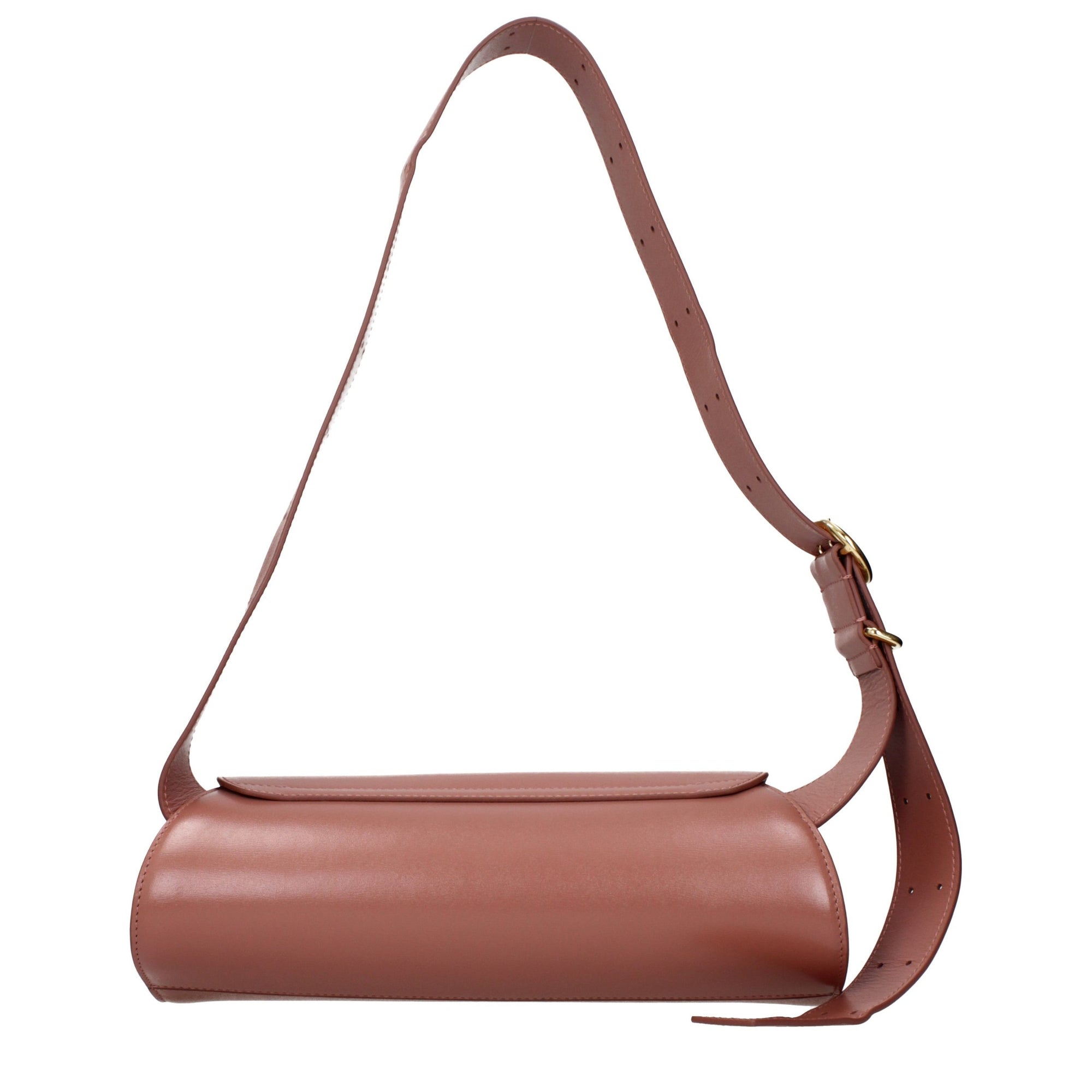 Jil Sander Pink Leather Crossbody Bag