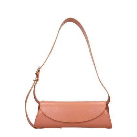 Jil Sander Pink Leather Crossbody Bag