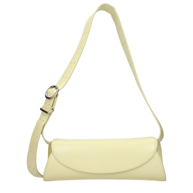 Jil Sander Yellow Leather Crossbody Bag
