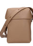 Jil Sander Brown Leather Crossbody Bag