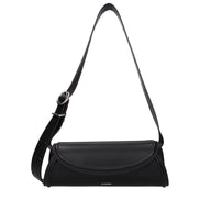 Jil Sander Black Leather Crossbody Bag