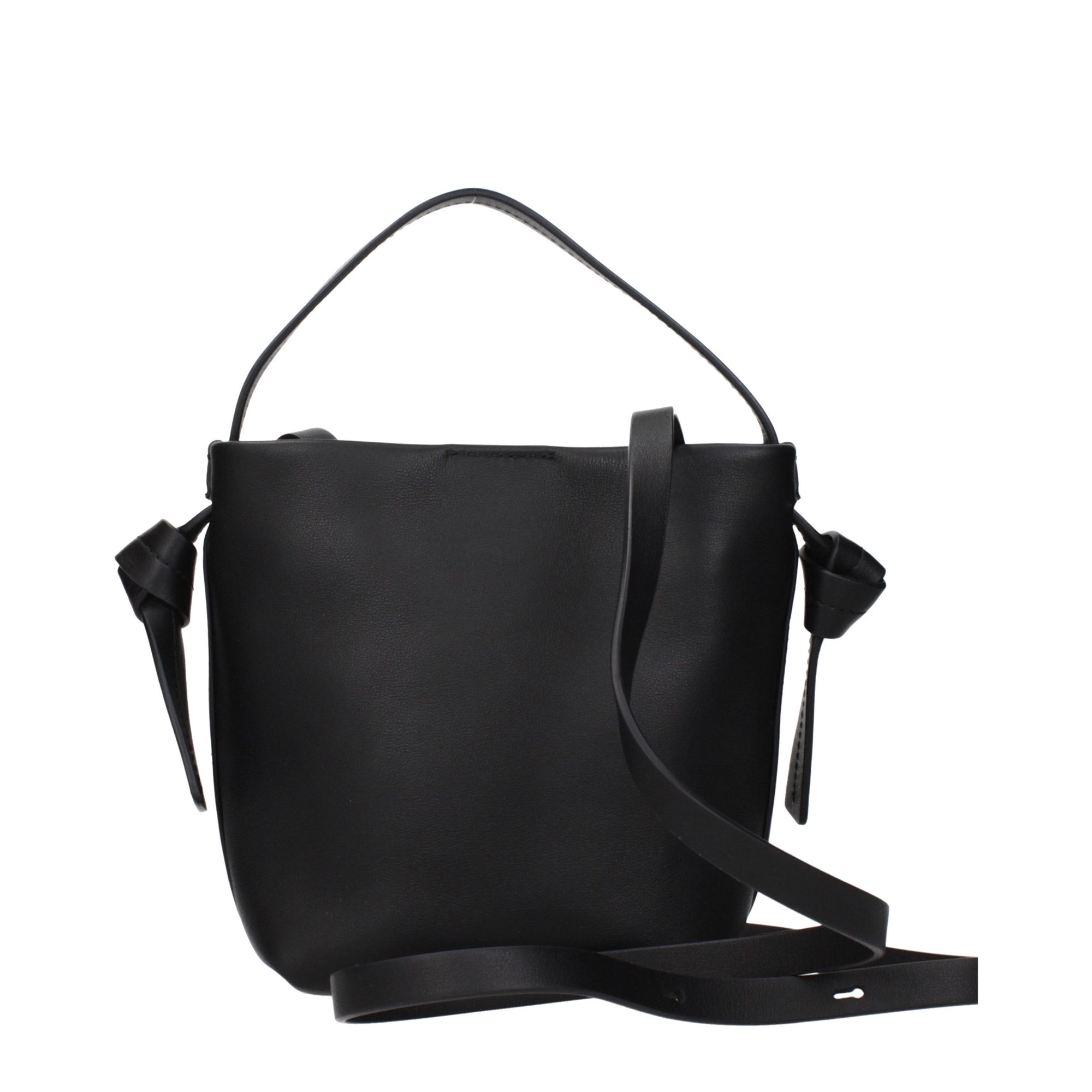Jil Sander Black Leather Handbag