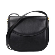 Jil Sander Black Leather Crossbody Bag