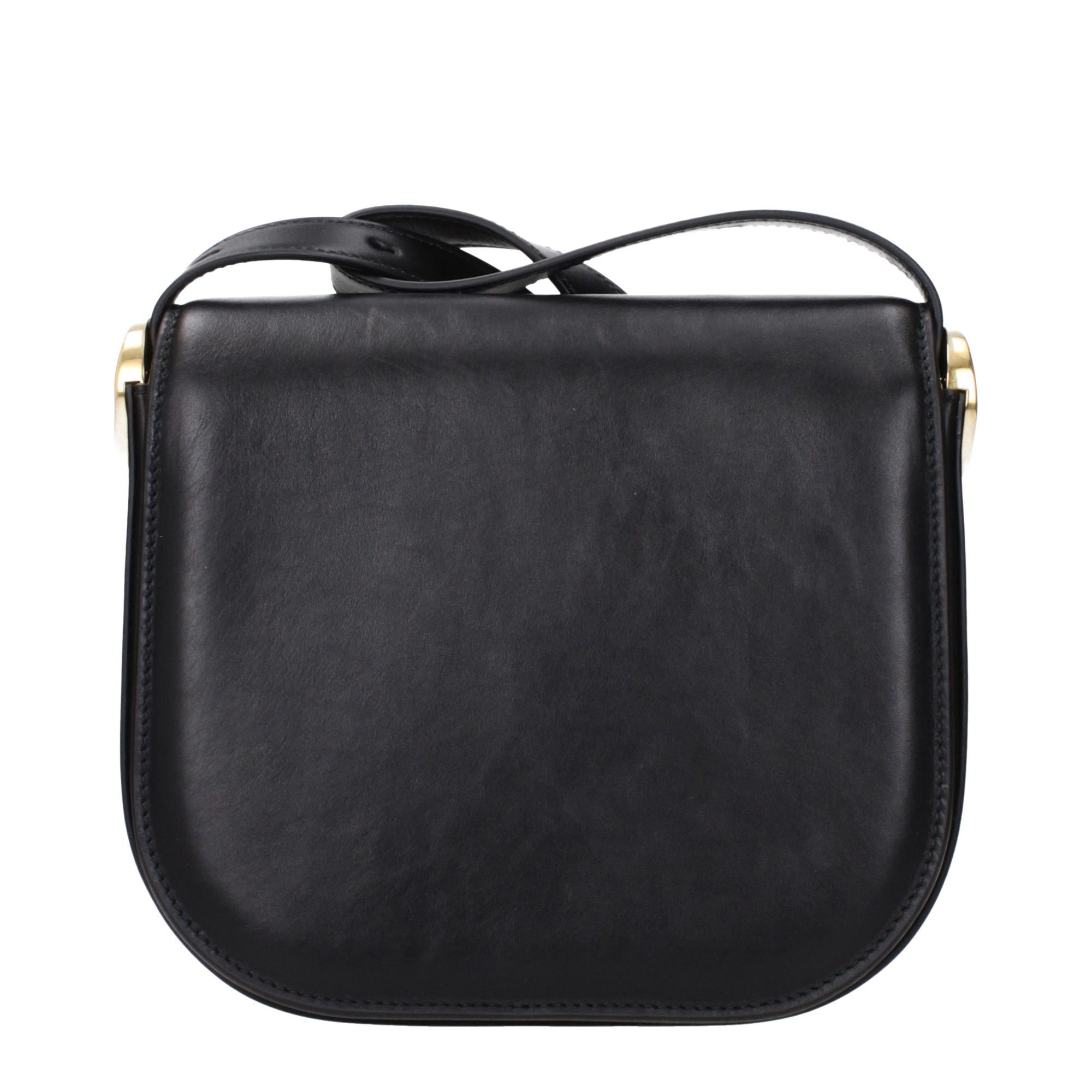 Jil Sander Black Leather Crossbody Bag