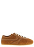 Dries Van Noten Καφέ Δερμάτινα Sneakers Χαμηλού Ύψους