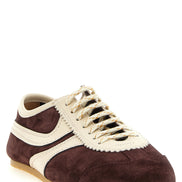Dries Van Noten Multicolor Calfskin Low Top Sneakers