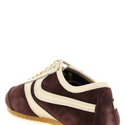 Dries Van Noten Multicolor Calfskin Low Top Sneakers
